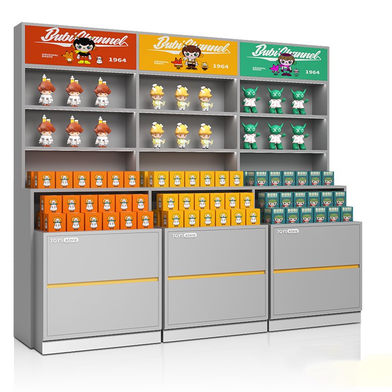 Meicheng Toy Store Display Stand Fashion Shop Goods Display Stand Gift Shelf With Customized Service