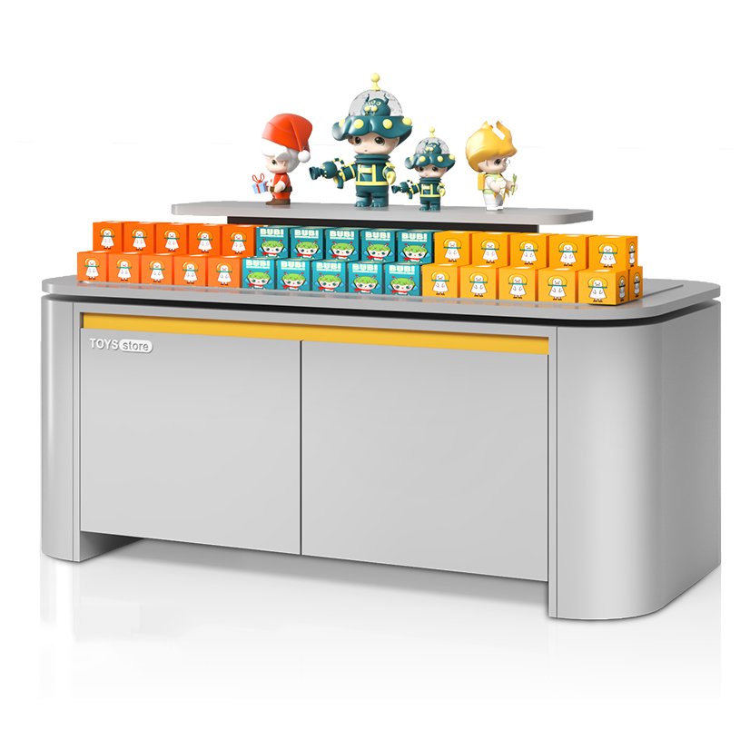 Meicheng Toy Store Display Stand Fashion Shop Goods Display Stand Gift Shelf With Customized Service