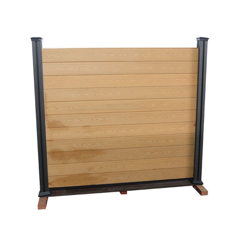 SONSILL Outdoor Waterproof Durable Easy Installation WPC Privacy Garden Fence Crack-resistant WPC Fence Panels Outdoor
