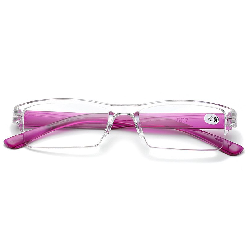 Wholesale custom LOGO woman HD one-piece ultra-light reading glasses classic men's reading glasses