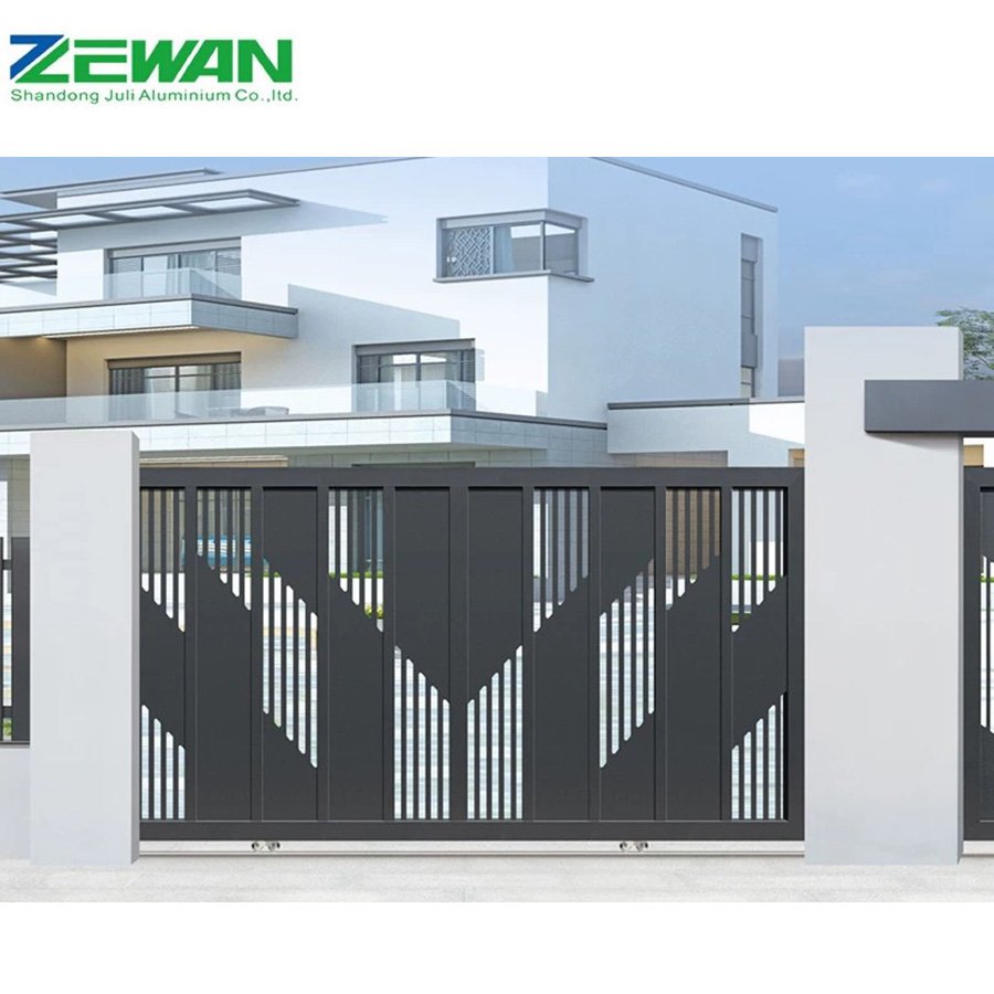Explosive New Products Decorative Aluminum Alloy Gates Luxury Aluminum Villas Gate Metal Gates