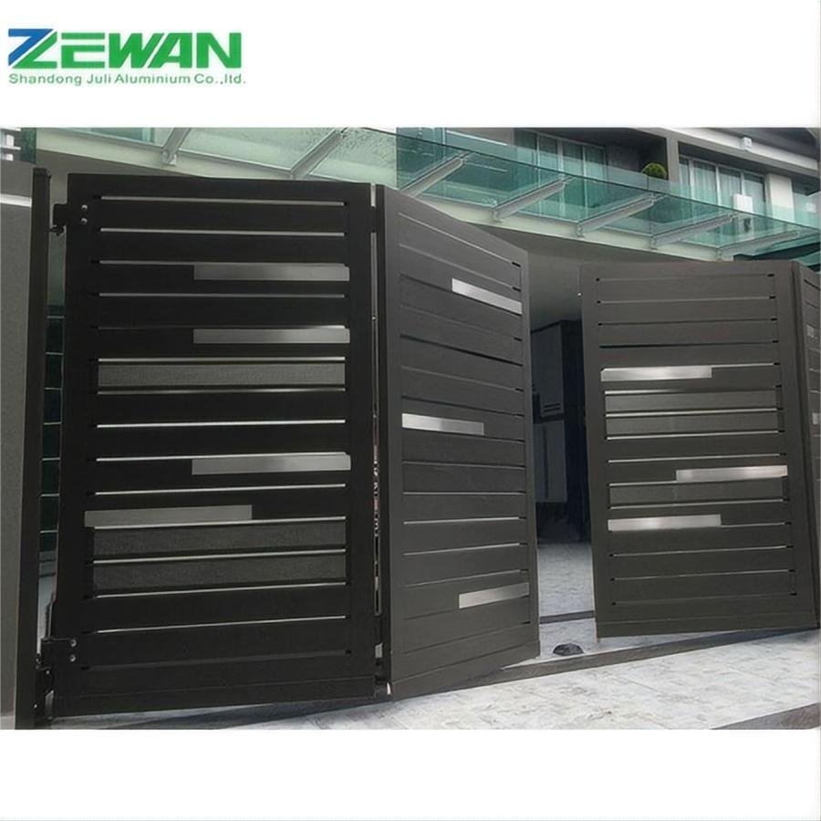 Explosive New Products Decorative Aluminum Alloy Gates Luxury Aluminum Villas Gate Metal Gates