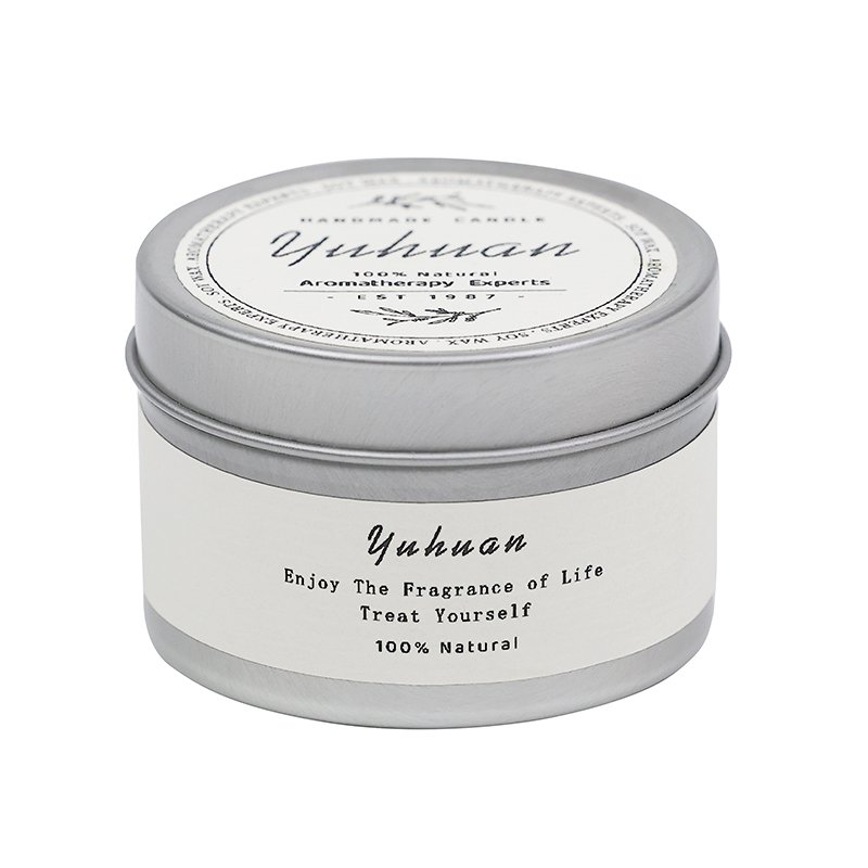Luxury Silver Custom Candle Jar Gift Set Aromatherapy Scented Tin Candles Soy Wax Scented candles wholesale factory