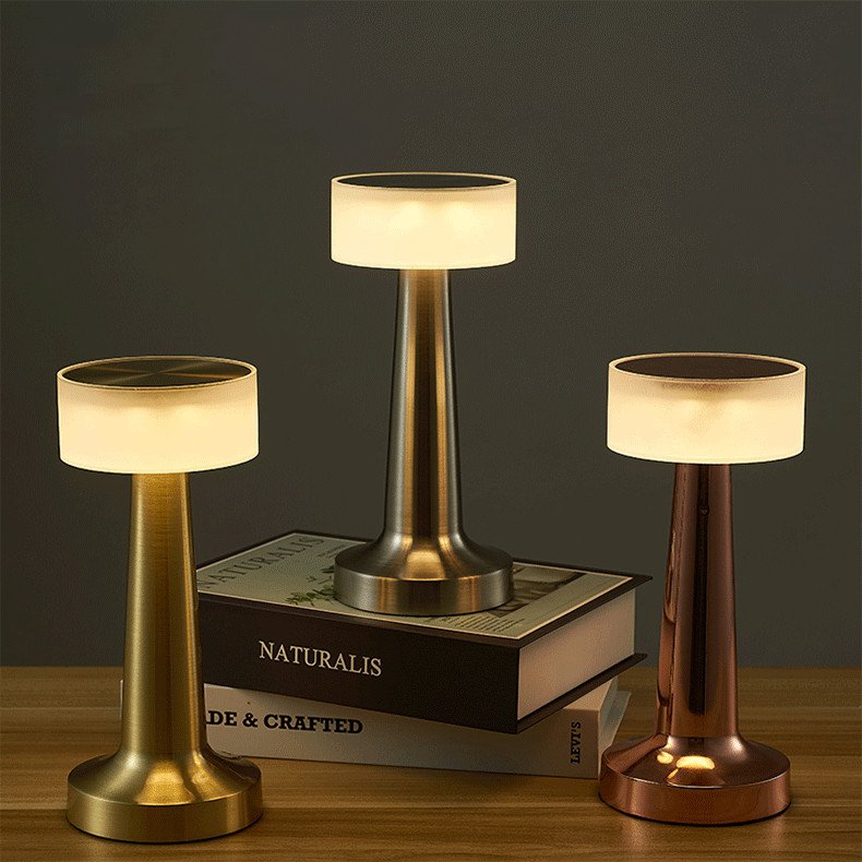 LED Table Lamp Modern Restaurant Dinner Light USB Rechargeable Creative Lighting Decor For Bar Hotel Dinning Room Simple Design