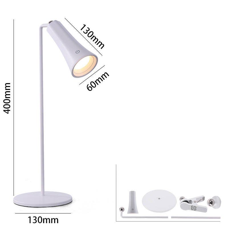 4 in 1 multifunctional emergency portable magnetic lamp Bedside clip lamp LED night light Bedside table book lamp
