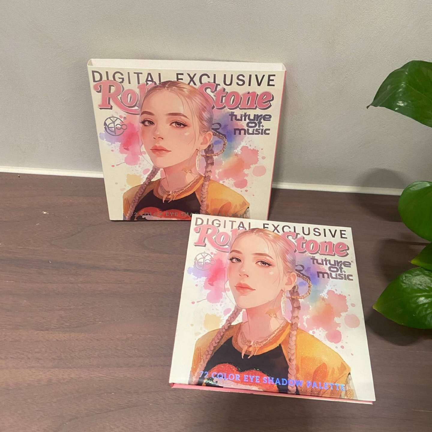 72-color butterfly pattern eyeshadow palette matte pearlescent multi-color makeup palette colorful blue red makeup book