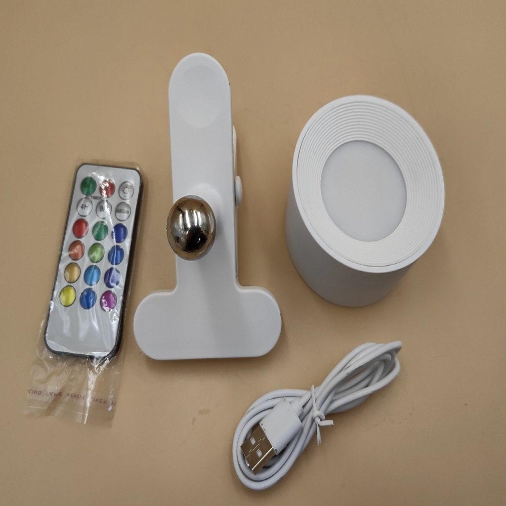 Book Light Mini Book Lamp ABS 3-Level White touch control Flexible Easy Clip Lamp Read Night Reading Lamp