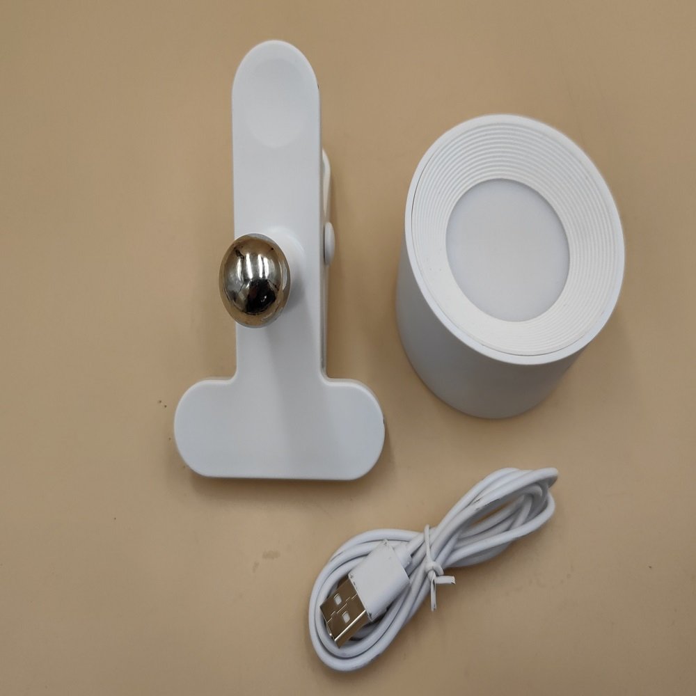 Book Light Mini Book Lamp ABS 3-Level White touch control Flexible Easy Clip Lamp Read Night Reading Lamp