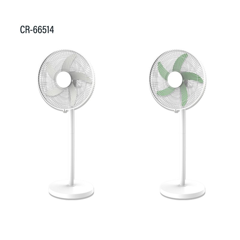5 in 1 multifunction Solar Rechargeable fan 14 inch standing table hanging fan with AC/DC function lithium battery