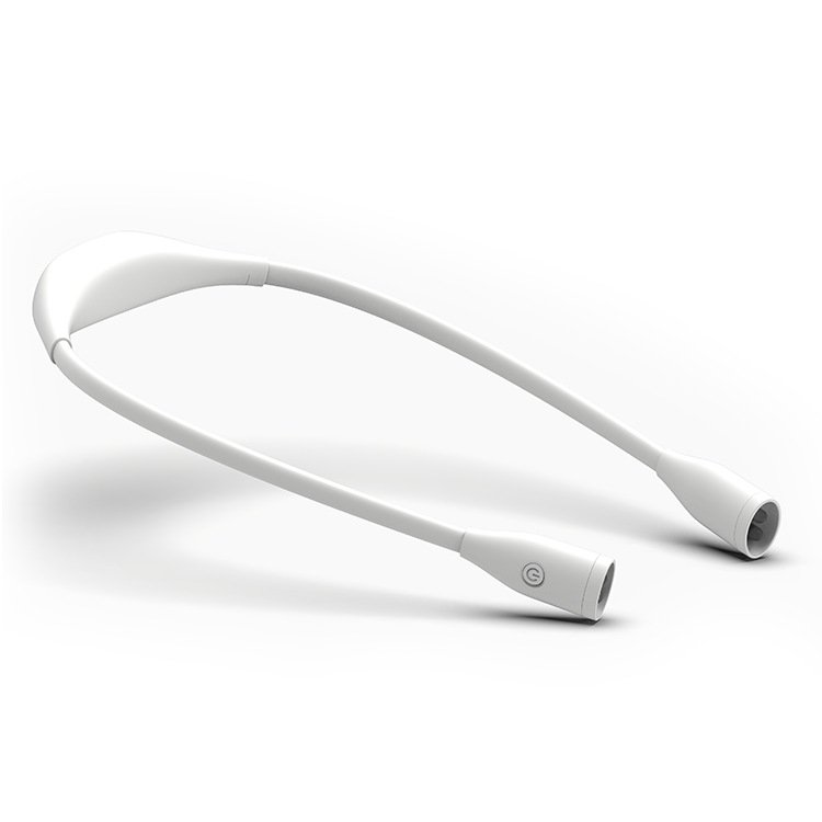 Modern and stylish portable rechargeable U-shaped adjustable living room night bedtime reading LED small book light