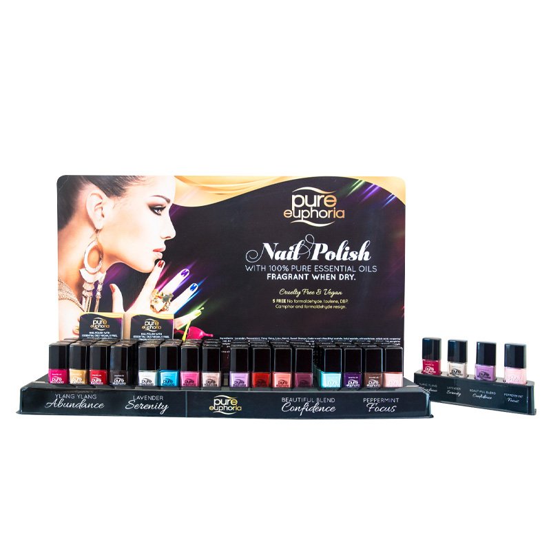 For Retail Store Countertop Display Custom Made Acrylic Riser Lipstick Display