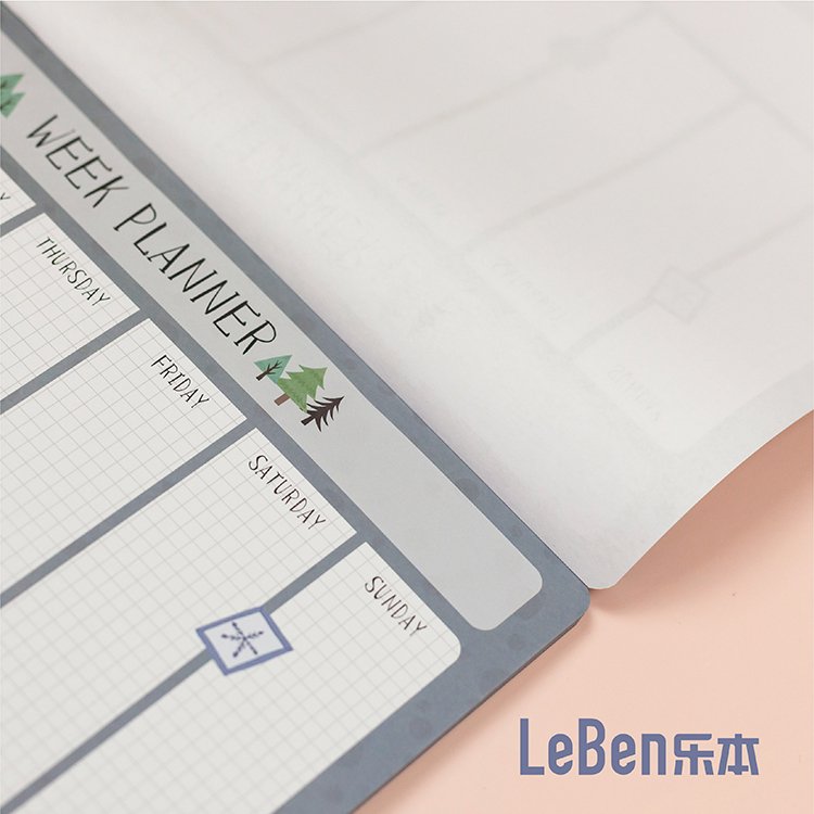 Wholesale Personalized Creative Daily Weekly Planner Notes Pad Schedule Book Agendas
