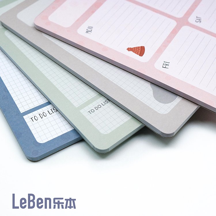 Wholesale Personalized Creative Daily Weekly Planner Notes Pad Schedule Book Agendas