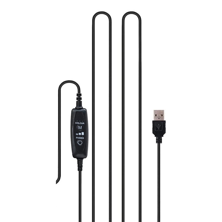 Modern Switch control 7W Flexible Gooseneck Dimmable Timer LED USB Clip lamp Book Reading Light Table Lamp With Clip