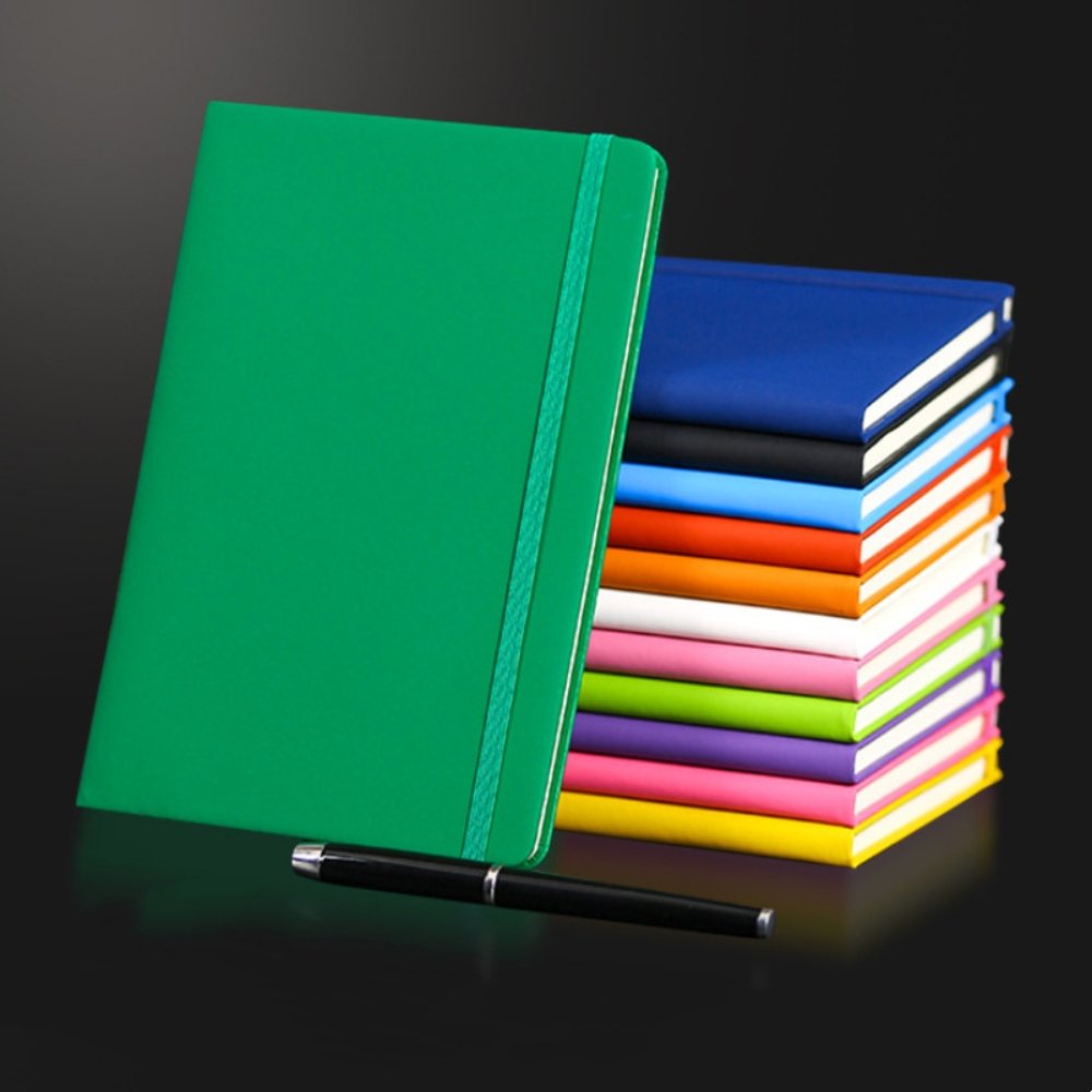 Office supplies stationary custom note book printing A5 binderdiary journal notebook with logo