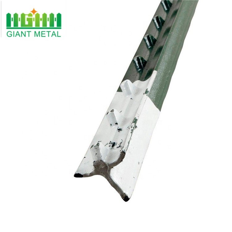 10 ft Heavy Duty T Post for Farm Fencing Galvanized Steel Barbed Wire with Hot Dip Paint Waterproof Gate T Post fence