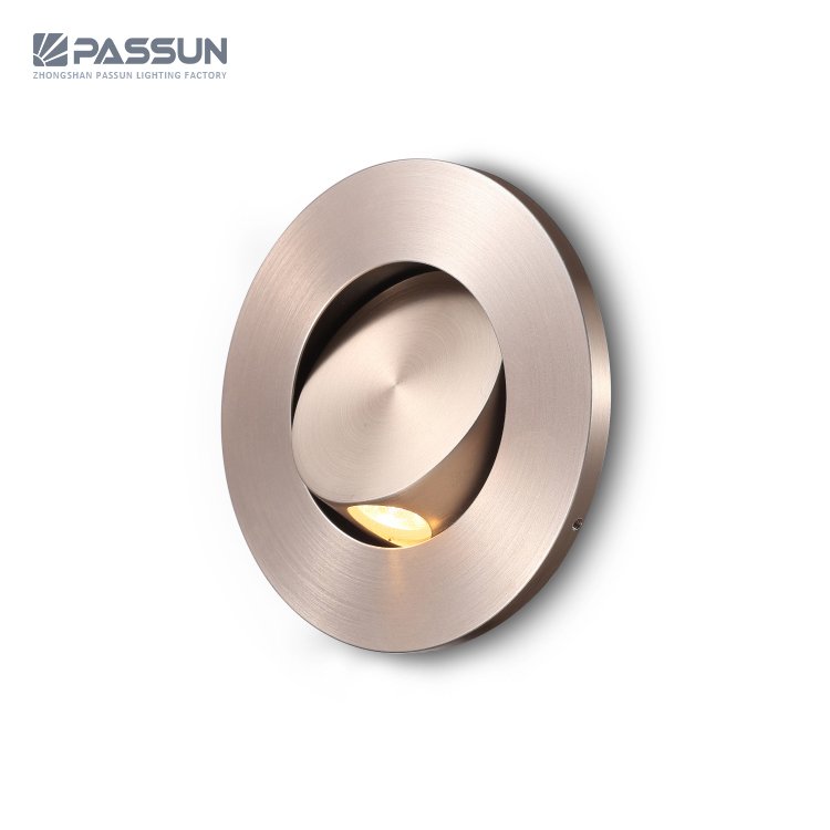 Modern home hotel bedroom 3W headboard adjustable recessed led reading wall light