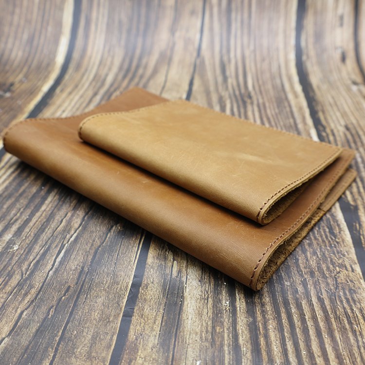 Passport book Cover Vintage Genuine Leather Journal Business Planner Leather Notebook cover