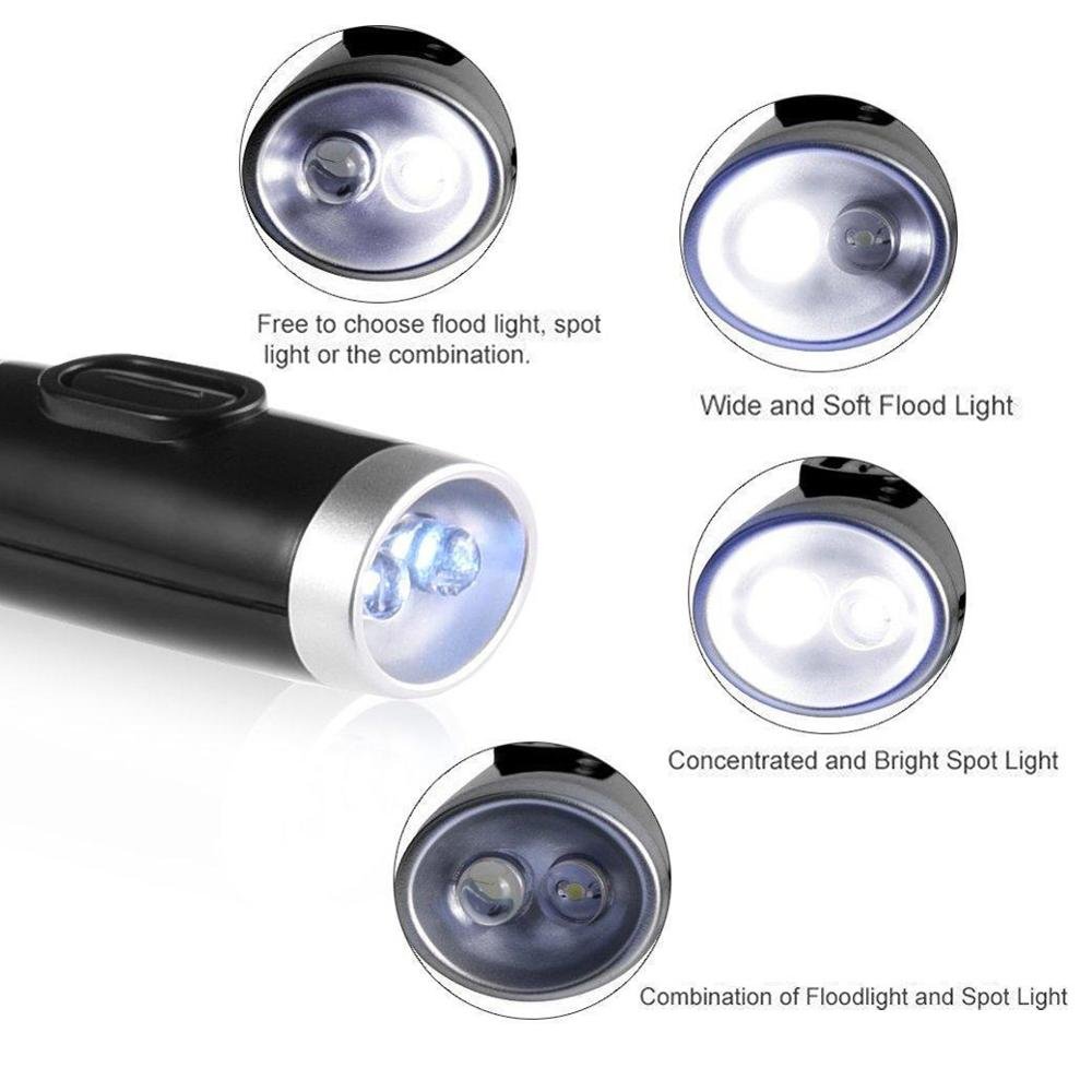 portable 4 LED Hands Free 3 Brightness Levels hanging Flexible Adjustable LED Book Light Neck Hug Light Reading Light
