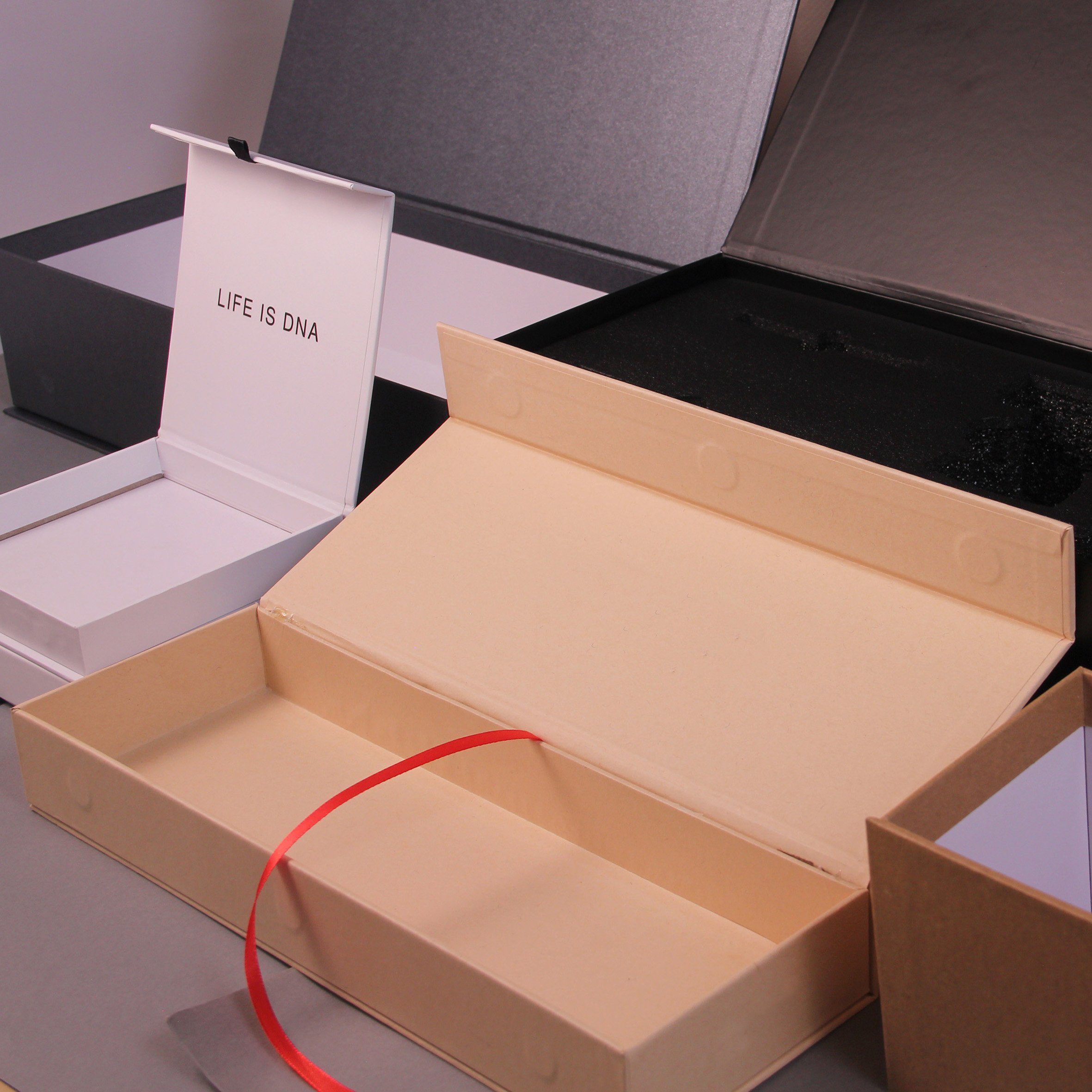 Factory custom box kraft paper box light luxury gift box