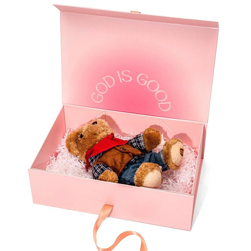 Custom Magnetic Closure Gift Boxes Book style gift box with magnetic lid