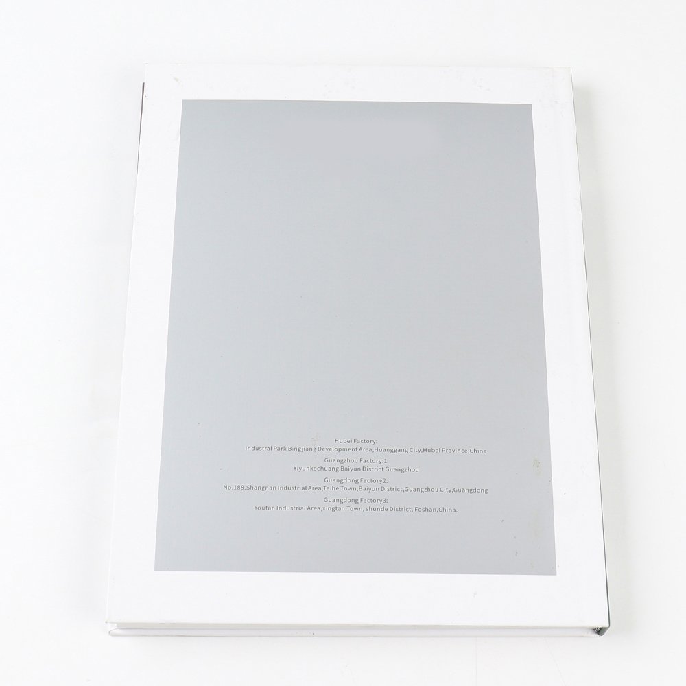Custom Design Company Smart Light Color Catalog Brochure Booklet Product Make Your Own Hardcover Book