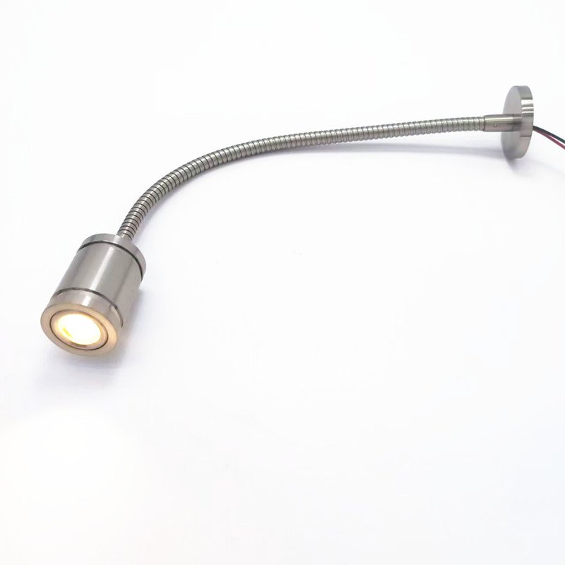 wall mounted headboard led flexible book reading light