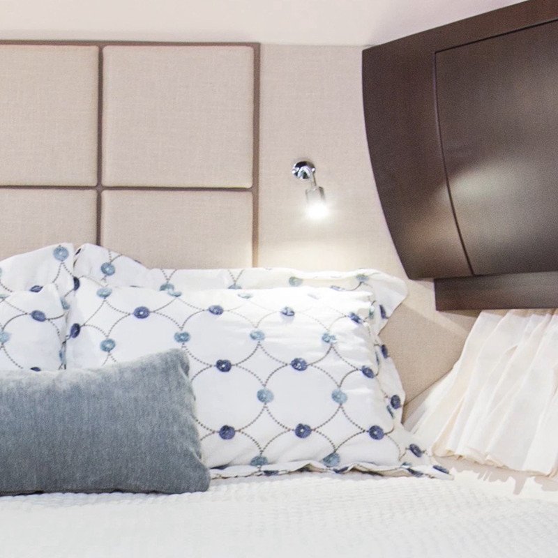 wall mounted headboard led flexible book reading light
