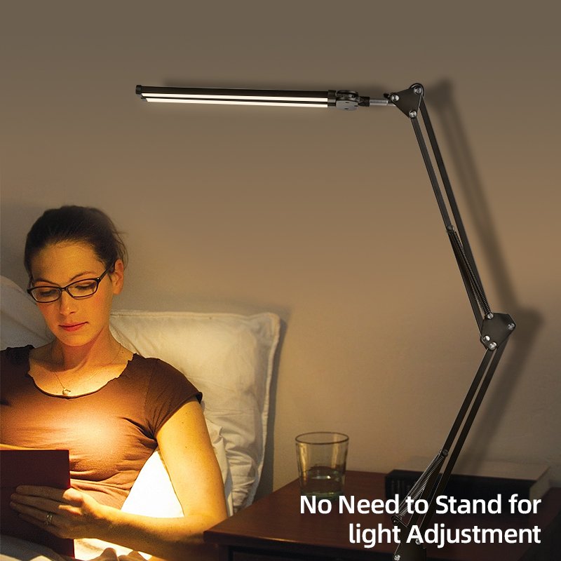 Foldable Dimmable Magnifier Eye Usb Adjust Led Light Bedside Table Lamp For Study Desk Table Lamps/Desk Lamp/Reading Lamp