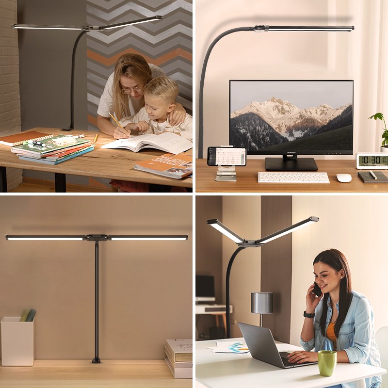Foldable Dimmable Magnifier Eye Usb Adjust Led Light Bedside Table Lamp For Study Desk Table Lamps/Desk Lamp/Reading Lamp