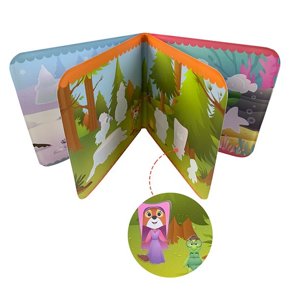 Magic Water Coloring Bath Book for Baby, Hot Selling PEVA Bath Book, Educational Children Book with Cute Design for Infant