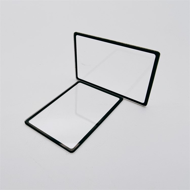 Factory custom 0.5mm 1mm 2mm 3mm flat screen toughened glass LCD TV display window touch screen cover