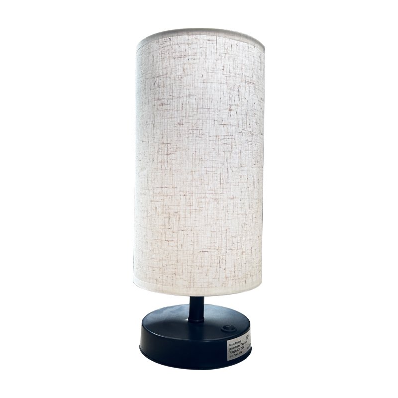 ODM Factory Direct Sales Best Price Bedside Lamp Lampshade Night Lamp New Modern Fabric Table Lamps Iron Base Fabric Electric 80
