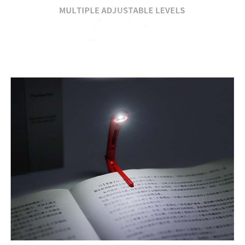 Mini Battery Operated LED Portable Book Lamps with Clip