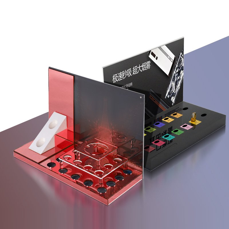 Customized Modern Style Cosmetic Display Rack Acrylic Durable Display Rack
