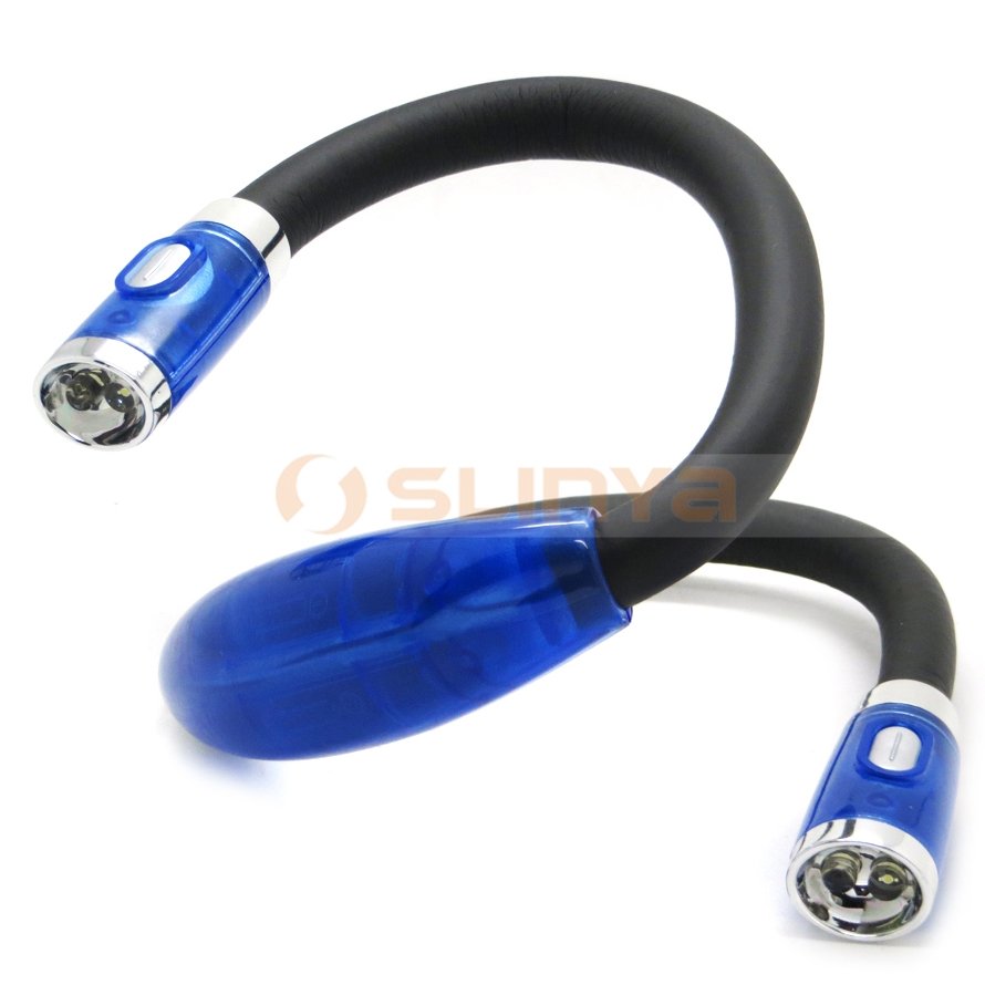 LED Flexible Handsfree Hug Neck Reading Book Light Hug Light Lamp Fit For Outdoor