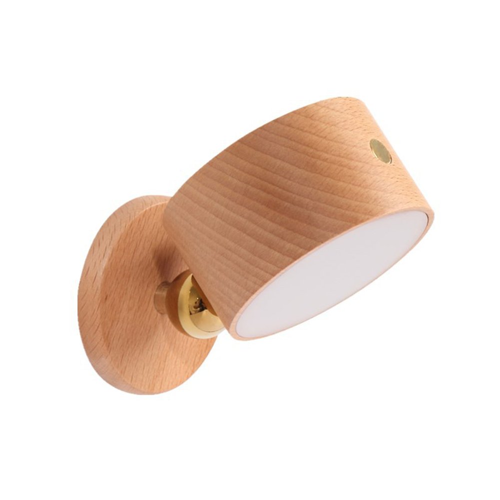 Creative restaurant bar unique small lamps Factory Direct USB Wooden Rechargeable Book Reading lamps near me