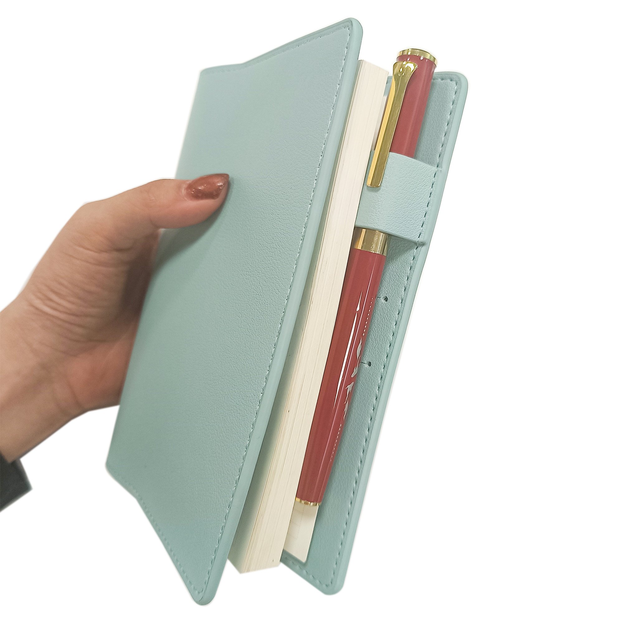Good Selling Custom PU Leather Book Cover Waterproof Durable Leather Book Protector Book Cover Notebook Protector for Office