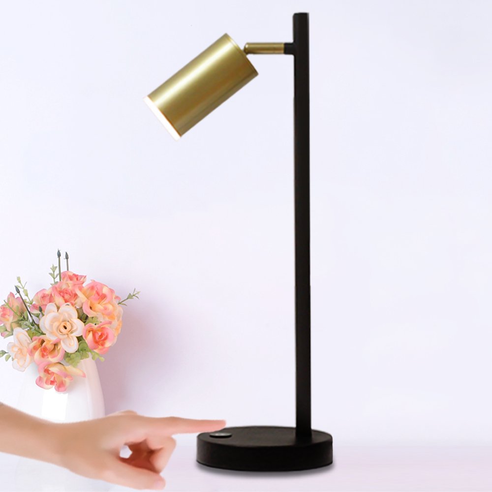 SKD Modern Adjustable Desk Lamps Head Simple Home Hotel Decoration LED Table Lamp for Bedside Popular Texture Lighting