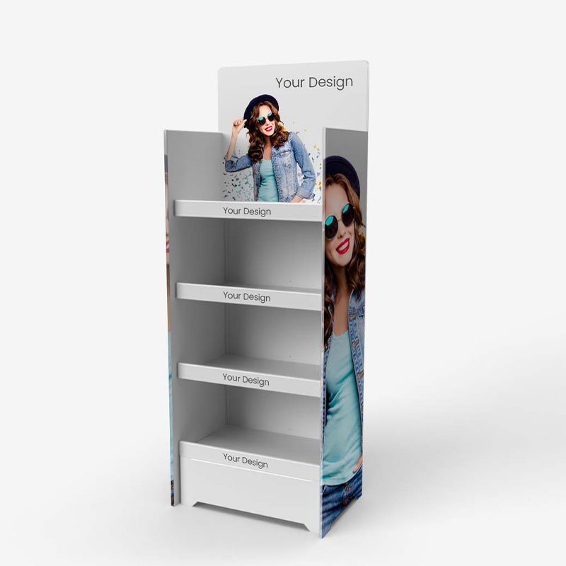 Floor Customized Cardboard Display PVC Foam Board Display Stand in Store or Supermarket