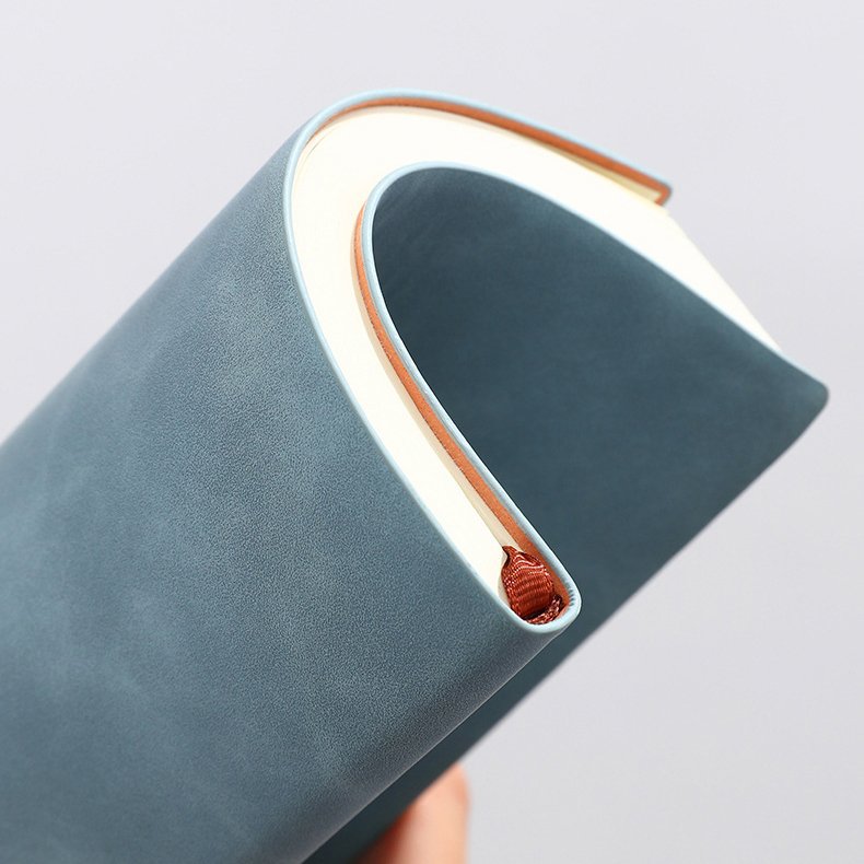 Hot Sale Manufacturer A5 softcover PU Leather Note Book Business Office Meeting Paper A5 Notebook