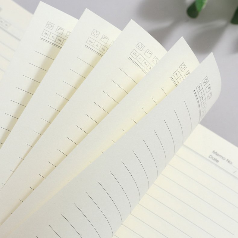 Hot Sale Manufacturer A5 softcover PU Leather Note Book Business Office Meeting Paper A5 Notebook