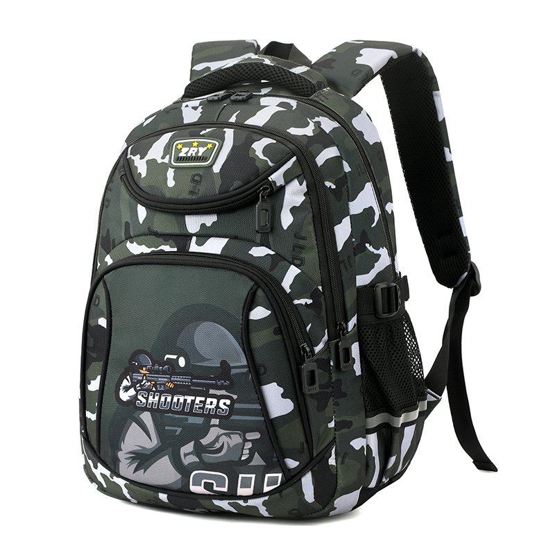 hot selling popular camouflage student backpack boys children primary school bags lightweight bookbags casual mochilas escolares