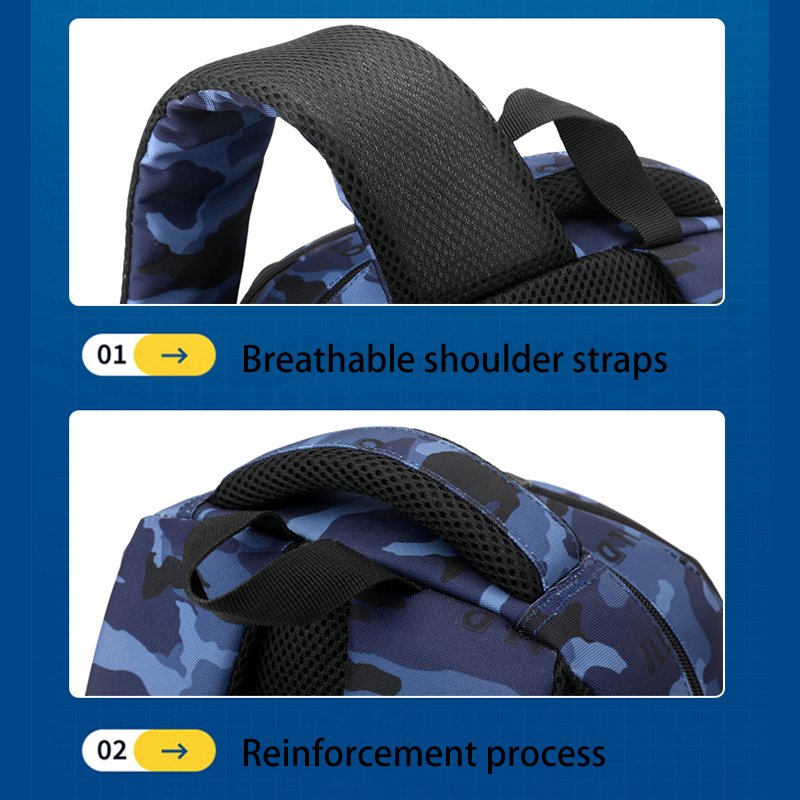 hot selling popular camouflage student backpack boys children primary school bags lightweight bookbags casual mochilas escolares