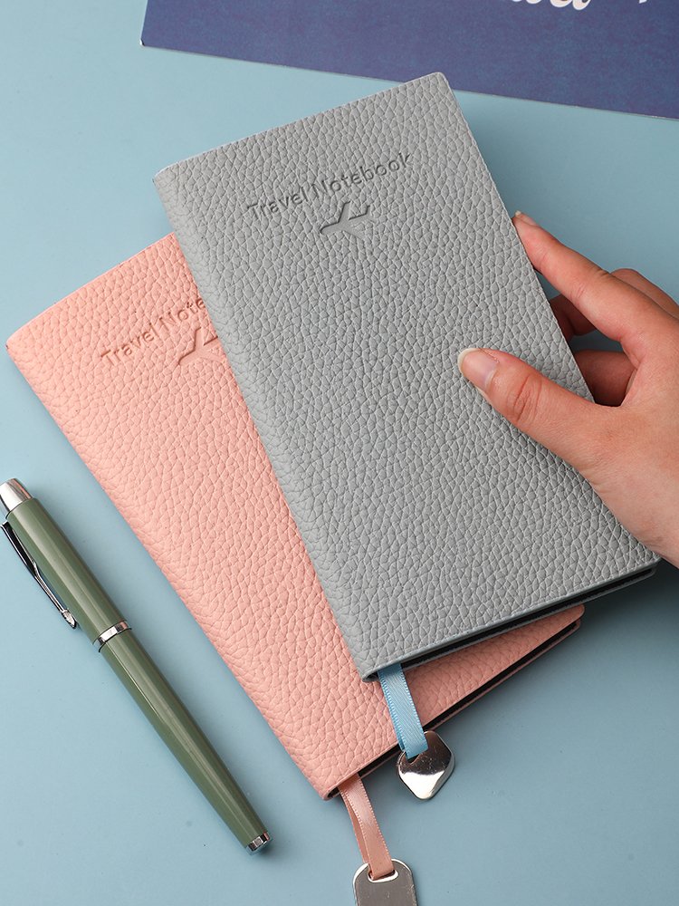 A6 Notepad Journal Notebook Hot Sale PU Notebook Multiple Materials Books Gift Box with Passport
