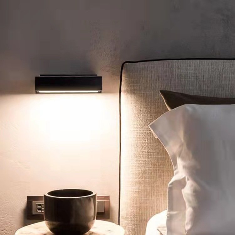 Bedside Reading Wall Lamp Modern Simple New Hotel Project Bedroom Stairway adjusted Wall Lamp