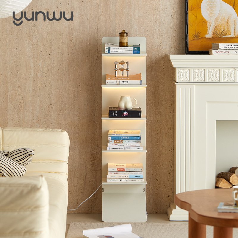 Convenience Store Display Rack Single-Sided Snack Shelf Household Sundries Multi-Layer Light-Accentuated Storage Rack
