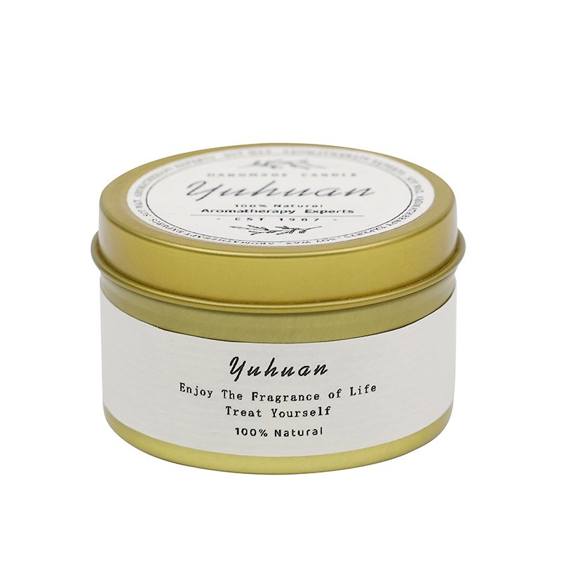 Luxury Candle Aromatherapy Wholesale factory Soy Wax Private Label scented Candles in Tin use Indoor or Outdoor Garden
