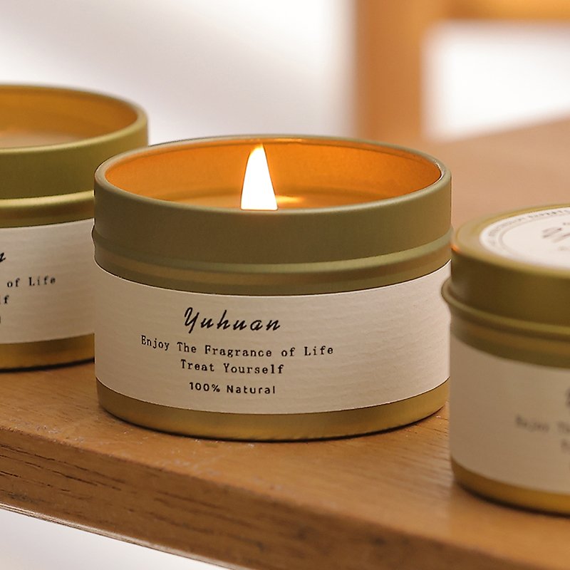 Luxury Candle Aromatherapy Wholesale factory Soy Wax Private Label scented Candles in Tin use Indoor or Outdoor Garden