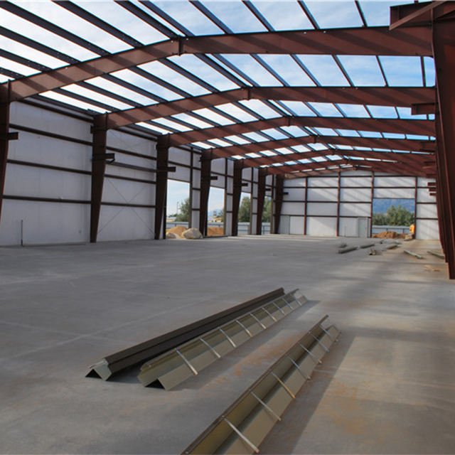 Beautiful And Practical Light Steel Structure Warehouse Steel Structure Storage Shed Warehouse
